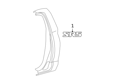 Exterior Trim - Cab for 2011 Toyota Tundra #2