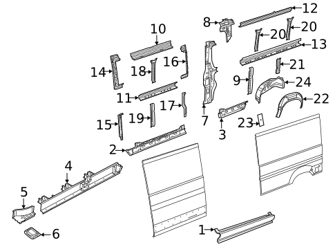Inner Structure for 2015 Ram ProMaster 3500 #0