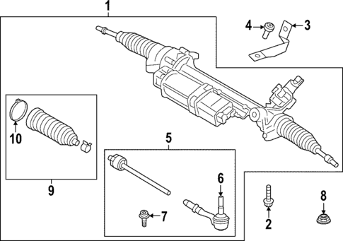 Steering Gear & Linkage for 2024 BMW iX #0