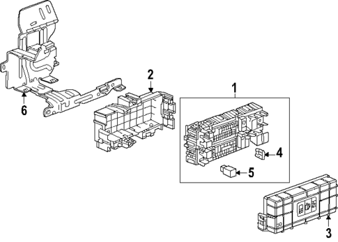 Fuse & Relay for 2024 Chevrolet Corvette #1