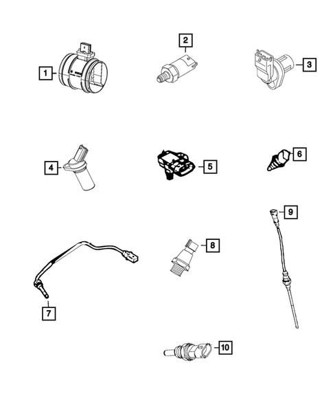 Sensors for 2015 Ram ProMaster 2500 #1