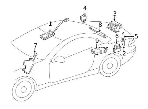 Antenna & Radio for 2014 Mercedes-Benz E63 AMG S #3