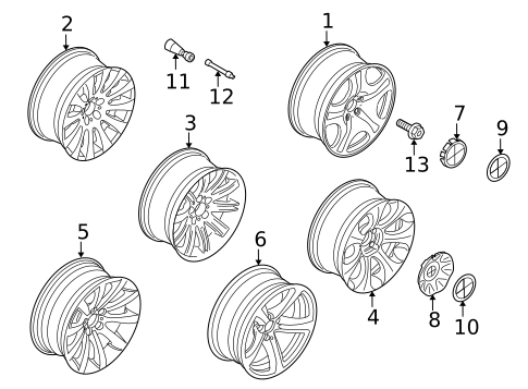 Wheels for 2009 BMW M6 #0