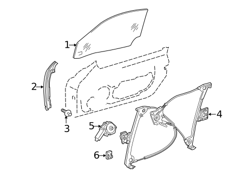 Door for 2011 Mercedes-Benz SL 550 #0