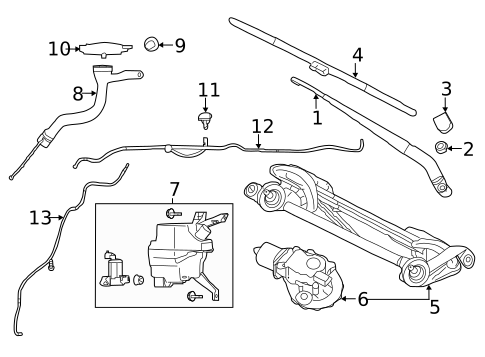 Wipers for 2022 Nissan LEAF #0