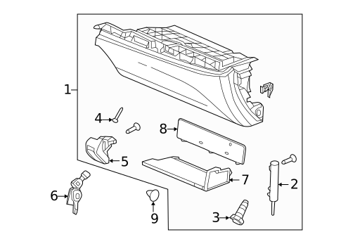 Instrument Panel for 2015 Acura RDX #1