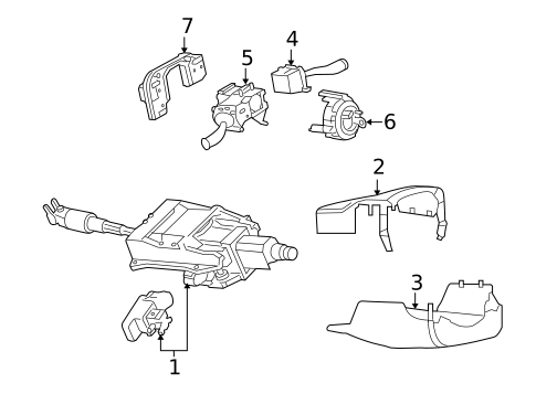 Switches for 2005 Volkswagen Phaeton #0