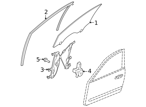 Front Door for 2015 INFINITI Q40 #0
