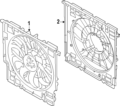 Cooling Fan for 2024 BMW XM #0