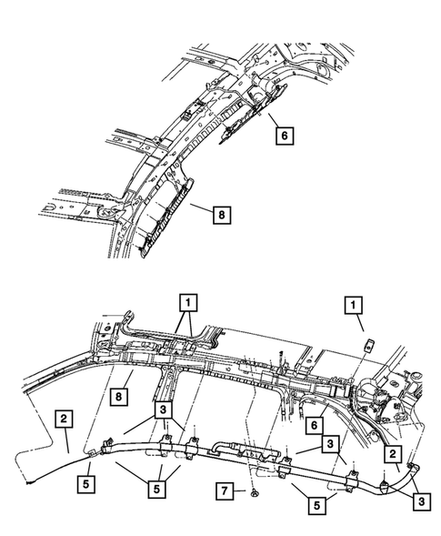 Panel-Mouldings, Scuff Plates for 2007 Chrysler Pacifica #3