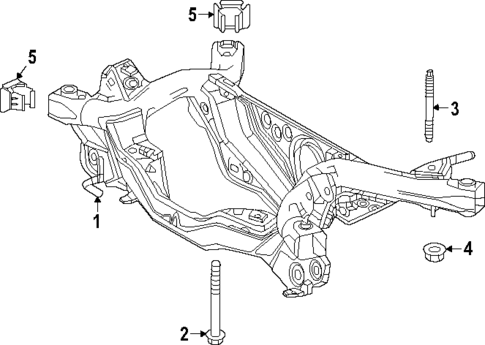 Suspension Mounting for 2025 Toyota Corolla #4