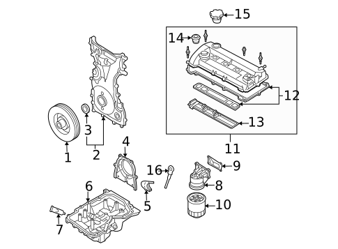 Filters for 2009 Mazda 6 #1