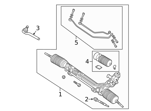 Steering Gear & Linkage for 2009 Land Rover Range Rover #0