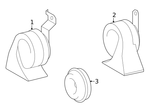 Anti-Theft Components for 2011 Lexus GS450h #1