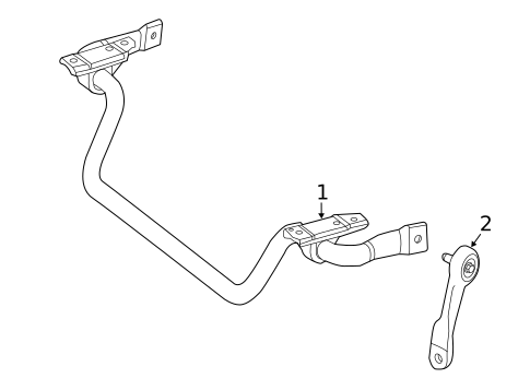 Stabilizer Bar & Components for 2016 Mercedes-Benz C450 AMG #2