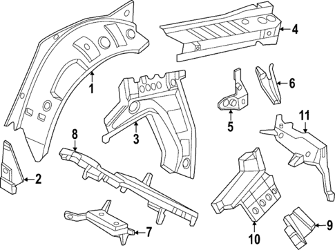 Inner Structure for 2022 BMW 430i Gran Coupe #0