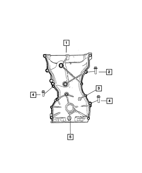Timing Belt/Chain and Cover and Balance Shaft for 2008 Dodge Caliber #1