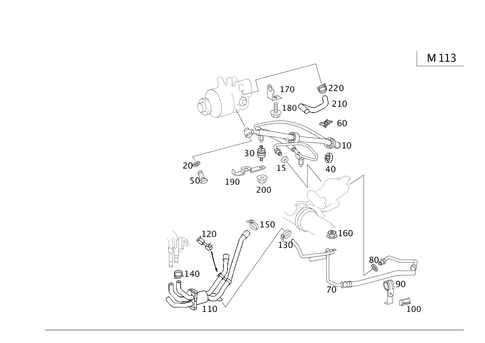 Range of Lines for 2003 Mercedes-Benz CL500 #0