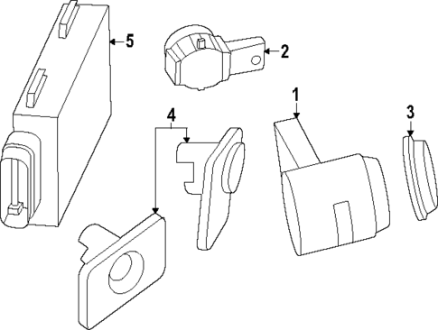 Electrical Components for 2025 BMW X3 #1