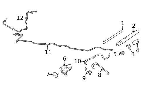 Wipers for 2012 Ford Explorer #1