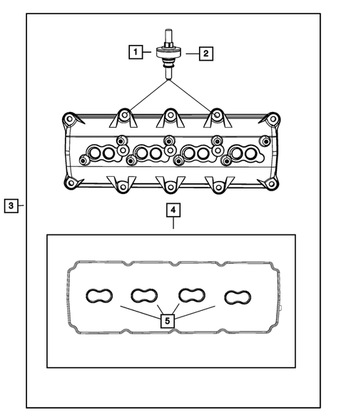 Cylinder Head for 2009 Dodge Challenger #1