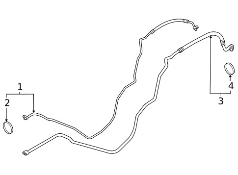 Rear AC Lines for 2022 Porsche 718 Spyder #0
