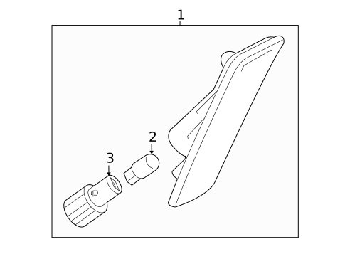 Side Marker Lamps for 2024 Chevrolet Blazer #0
