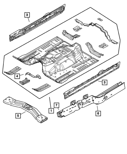 Floor Pans for 2012 Jeep Liberty #0