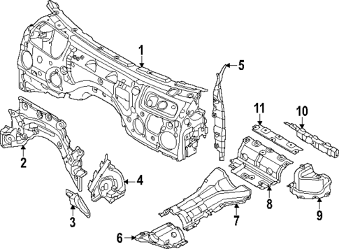 Heat Shields for 2024 BMW M240i xDrive #0
