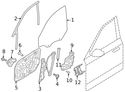 Front Door for 2019 Volvo S90 #0