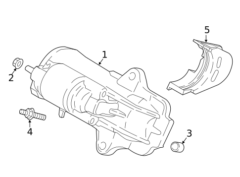 Starter for 2018 Ford EcoSport #0
