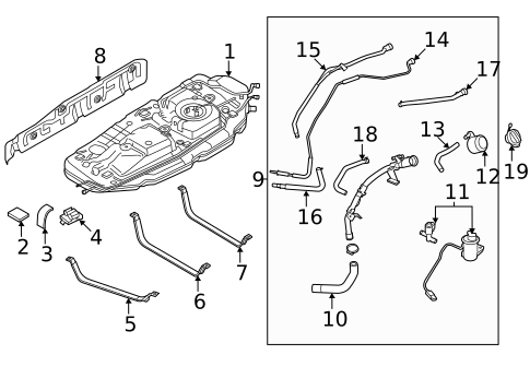 Fuel System Components for 2023 Kia Carnival #0