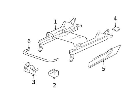 Tracks & Components for 2003 Volvo XC90 #3