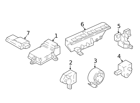 Air Bag Components for 2025 BMW 330i #10
