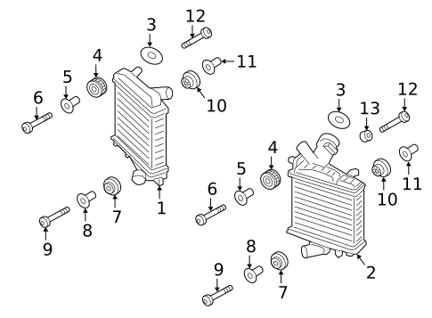 Intercooler for 2022 Porsche Cayenne #2