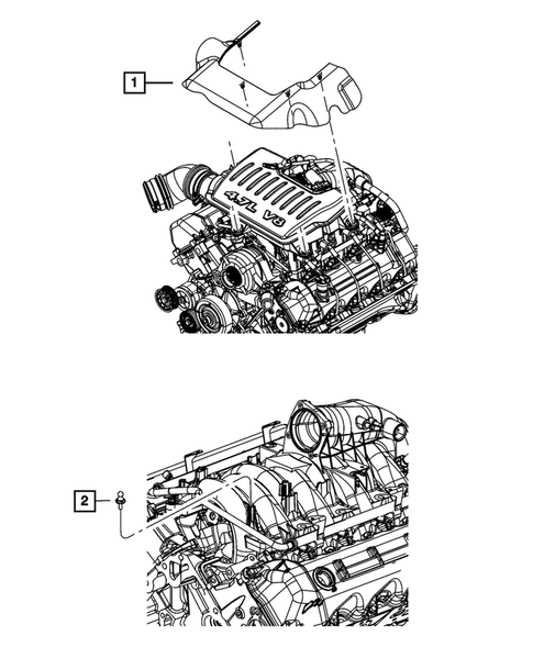 Engine Identification, Service Engines & Engine Service Kits for 2008 Jeep Commander #2