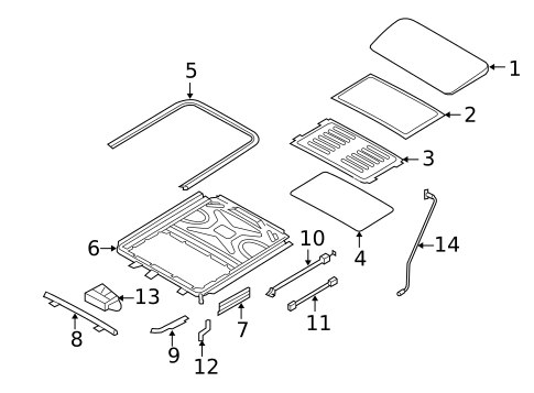 Sunroof for 2009 BMW M6 #2