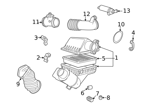 Filters for 1998 BMW 740iL #0