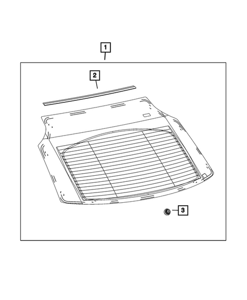 Glass and Interior Rearview Mirror for 2026 Jeep Cherokee #4