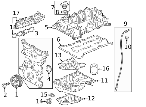 Gaskets & Sealing Systems for 2021 Chevrolet Trax #1