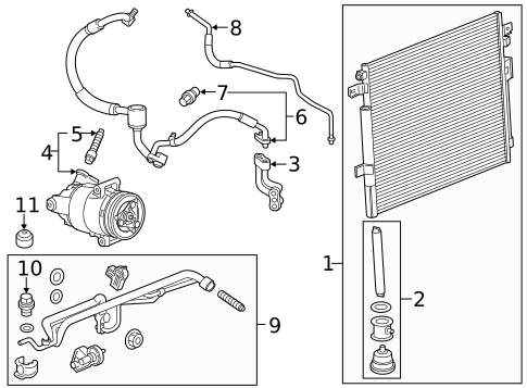 Hardware, Fasteners & Fittings for 2016 Chevrolet Silverado 1500 #14