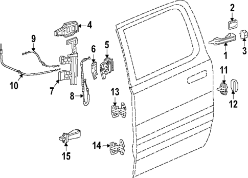 Lock & Hardware for 2025 Ram 1500 #0