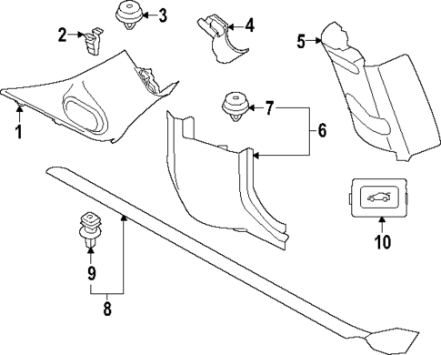 Liftgate for 2020 Mini Cooper #0