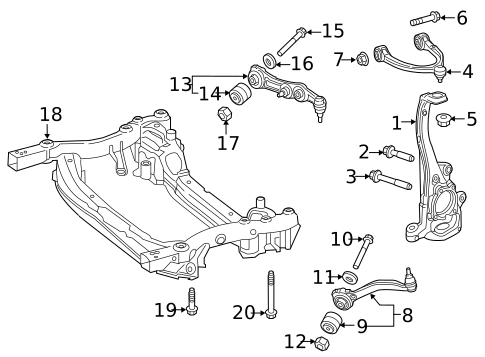 Suspension Components for 2021 Mercedes-Benz C63 AMG #2