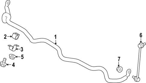 Stabilizer Bar & Components for 2025 Subaru WRX #0