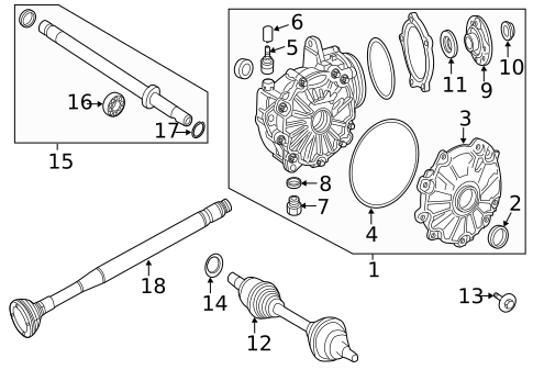 Carrier & Front Axles for 2021 Mercedes-Benz E 53 AMG® #0