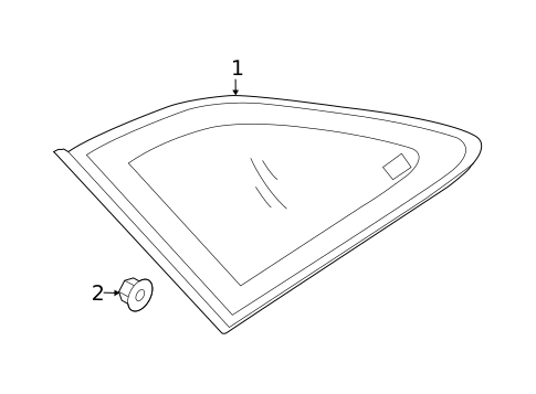 Glass & Hardware for 2024 Kia Sorento #0