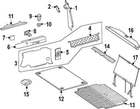 Interior Trim - Rear Body for 2025 Mercedes-Benz G63 AMG #0