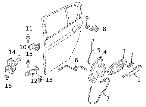 Lock & Hardware for 2025 BMW 330i #1