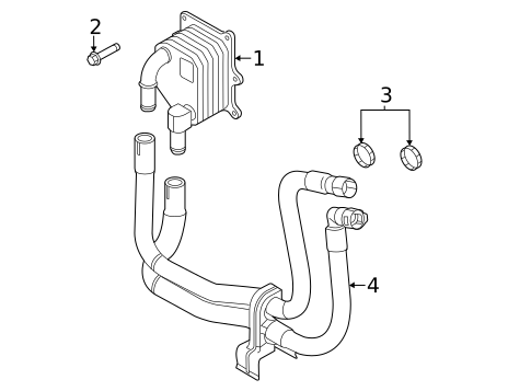 Oil Cooler for 2018 Ford Taurus #0